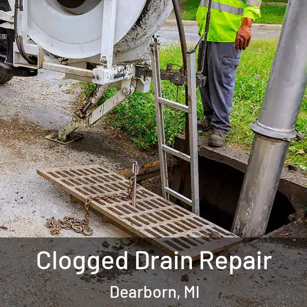  Clogged Drain Repair Dearborn, MI