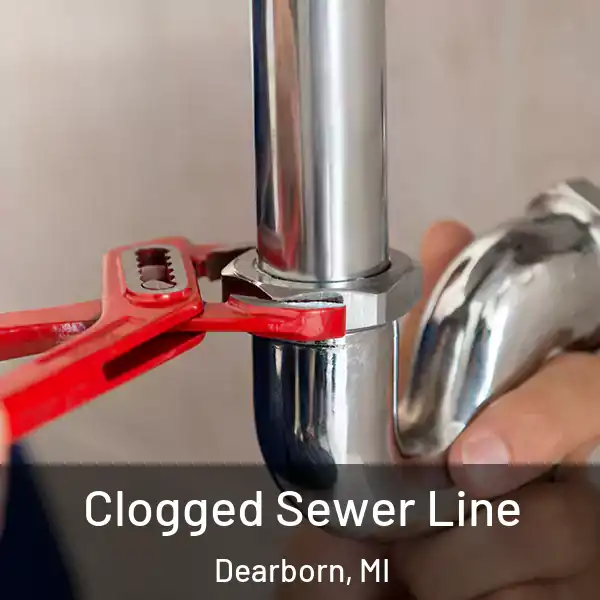  Clogged Sewer Line Dearborn, MI