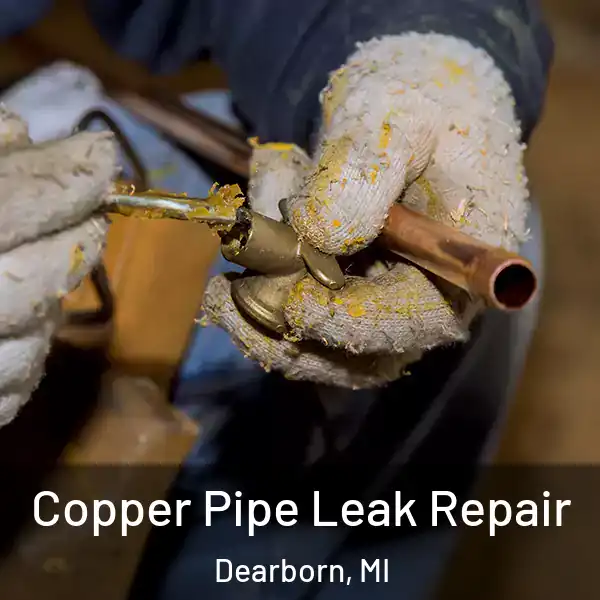  Copper Pipe Leak Repair Dearborn, MI