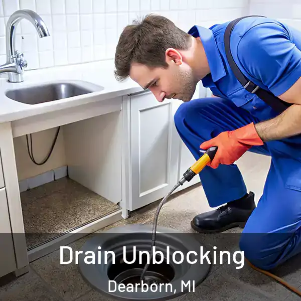  Drain Unblocking Dearborn, MI