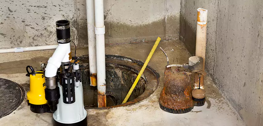 Installing Sump Pump in Finished Basement in Dearborn, MI
