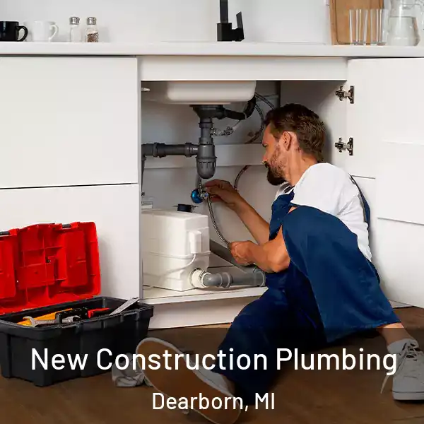  New Construction Plumbing Dearborn, MI