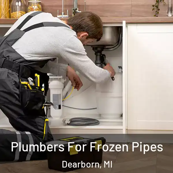  Plumbers For Frozen Pipes Dearborn, MI