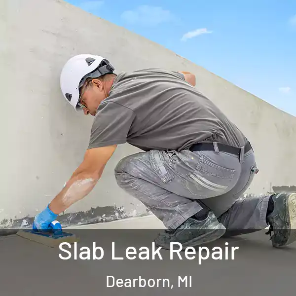  Slab Leak Repair Dearborn, MI