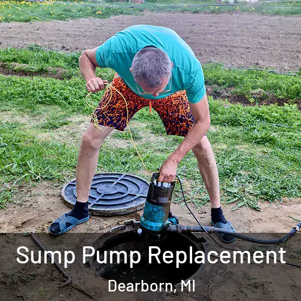  Sump Pump Replacement Dearborn, MI