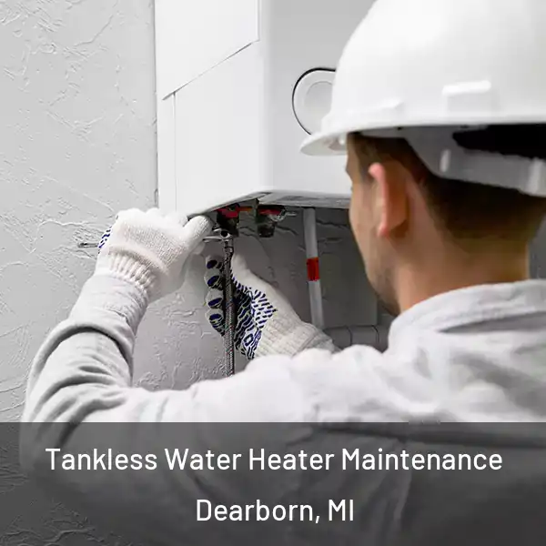 Tankless Water Heater Maintenance Dearborn, MI