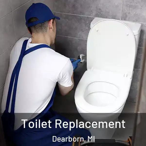  Toilet Replacement Dearborn, MI