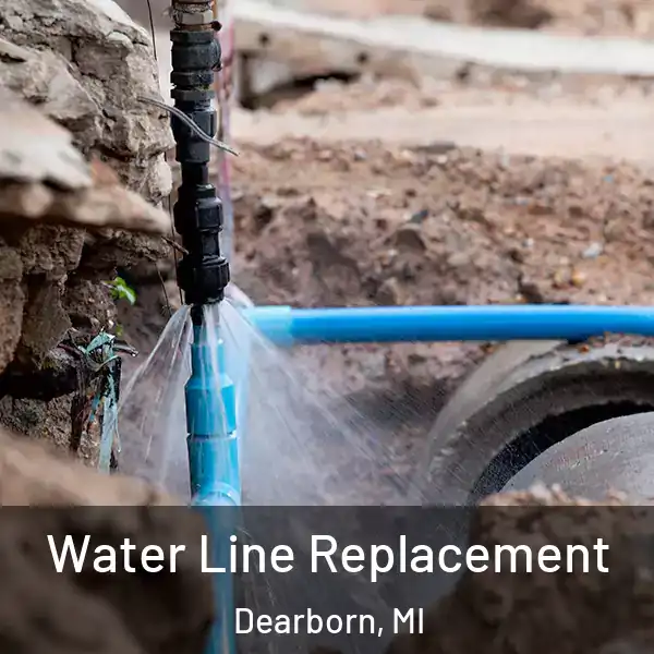  Water Line Replacement Dearborn, MI