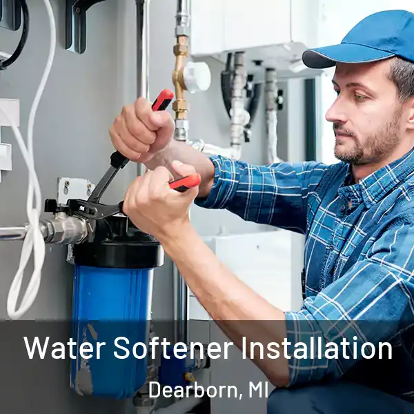  Water Softener Installation Dearborn, MI
